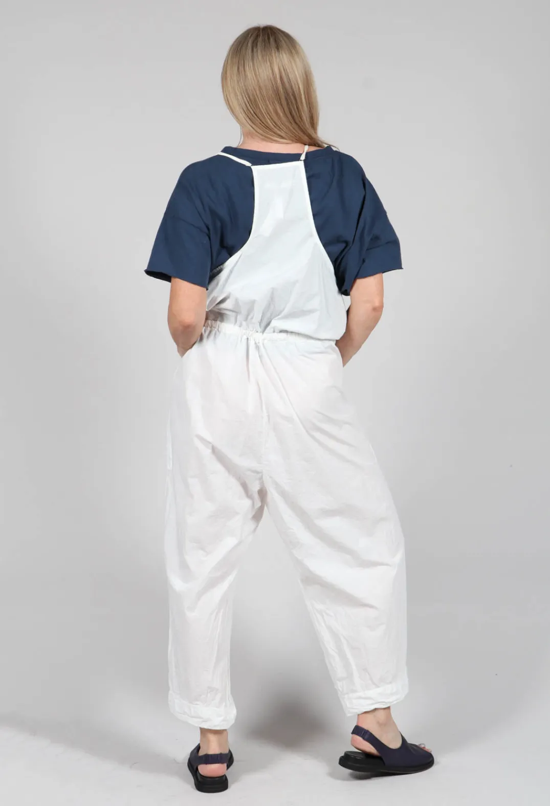 Album Di Famiglia Jumpsuits^Salopette TC in Milk