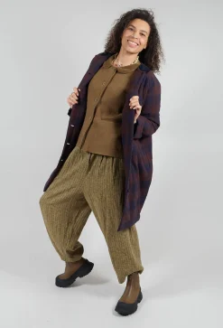 Ewa I Walla Coats^Samira Coat in Check