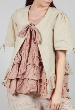 Les Ours Jackets^Sapate Jacket in Striped Linen
