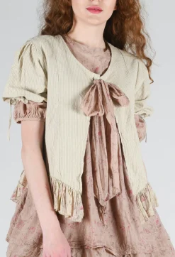 Les Ours Jackets^Sapate Jacket in Striped Linen