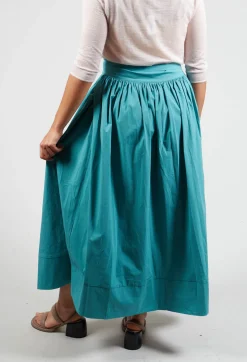 Apuntob Skirts^Sash Skirt in Turquoise