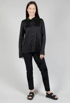Rundholz Dip Shirts & Blouses^Satin Blouse in Black