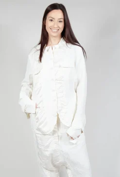 Rundholz Mainline Jackets^Satin Contrast Jacket in Callas