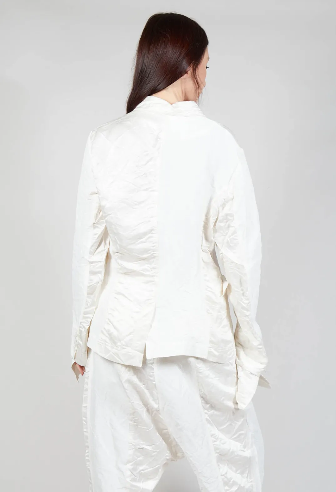 Rundholz Mainline Jackets^Satin Contrast Jacket in Callas