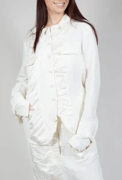 Rundholz Mainline Jackets^Satin Contrast Jacket in Callas