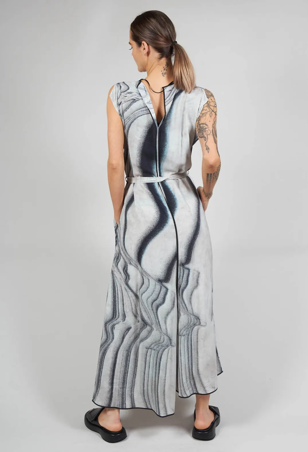 Xenia Design Jumpsuits^Sava Overalls in Grey Blue