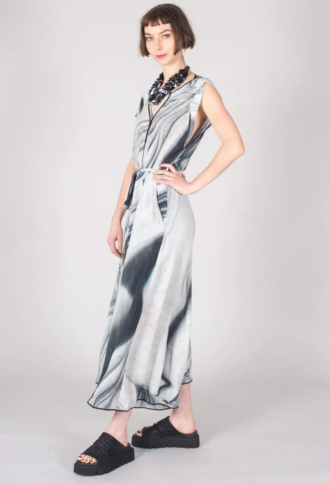Xenia Design Jumpsuits^Sava Overalls in Grey Blue