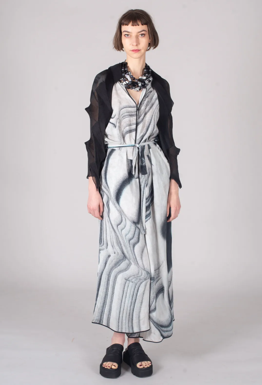 Xenia Design Jumpsuits^Sava Overalls in Grey Blue