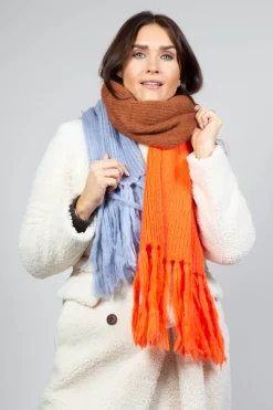 Beatrice B Scarves^Scarf in Stamina Orange