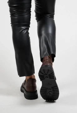 Malloni Flats^Scarpa Fuco Shoes in Moro