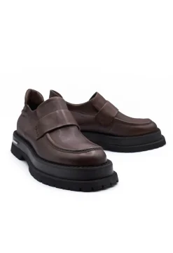 Malloni Flats^Scarpa Fuco Shoes in Moro