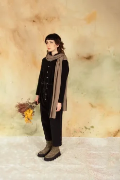 ALBUM DI FAMIGLIA Scarves^Sciarpone in Marron Glace