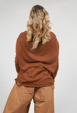 Album Di Famiglia Jumpers^Scollo V Jumper in Pottery