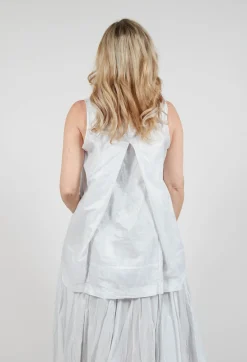 Rundholz Mainline Tops^Semi Sheer Top in Moon Sparkle
