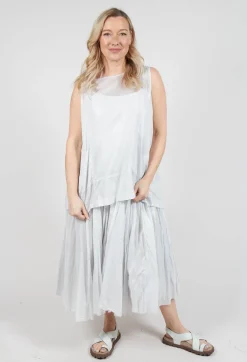 Rundholz Mainline Tops^Semi Sheer Top in Moon Sparkle