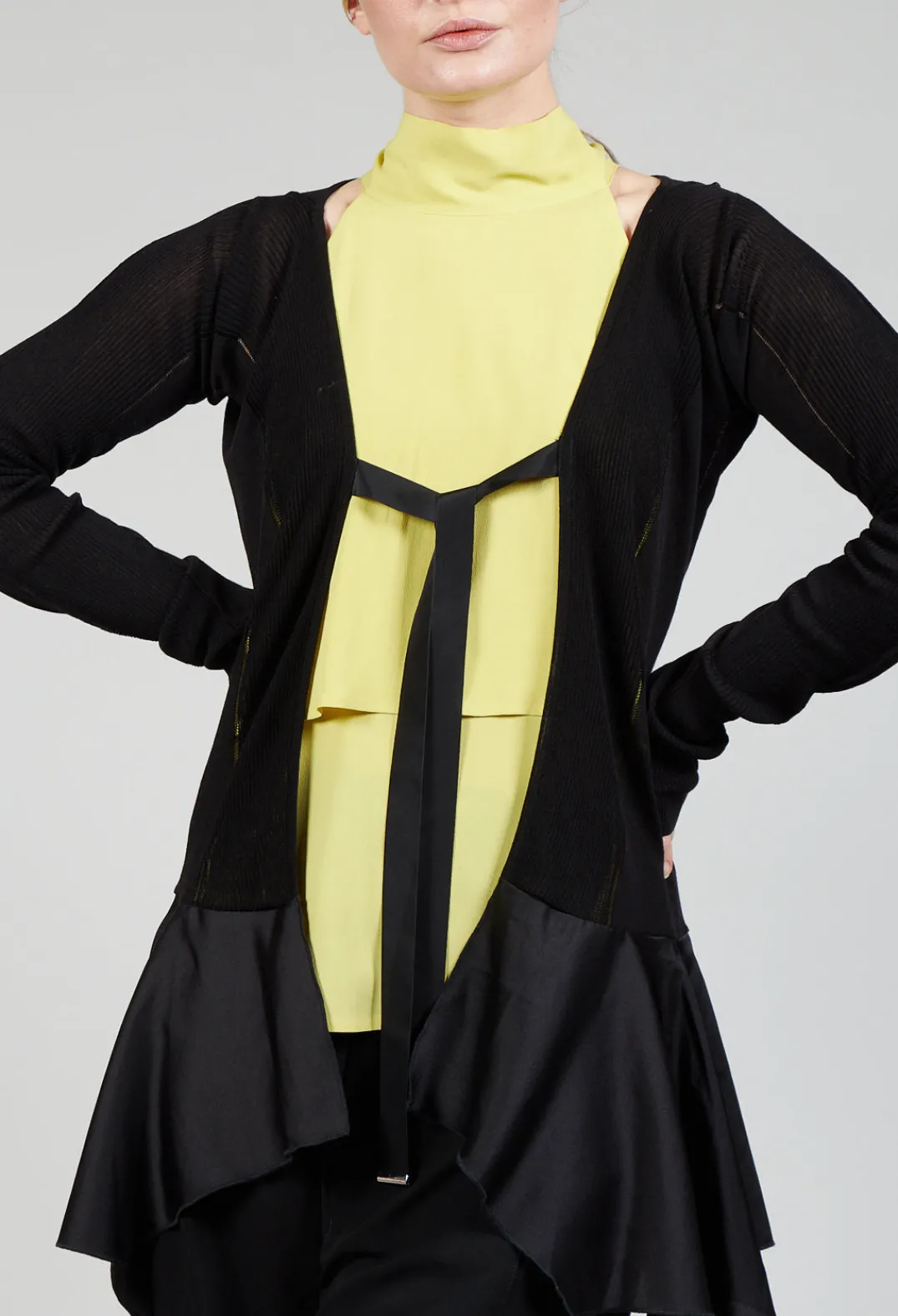 High Cardigans^Sensational Cardigan in Black