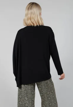 Xenia Design Co-ords & Suits^Sequin Top Shirt Utek in Black