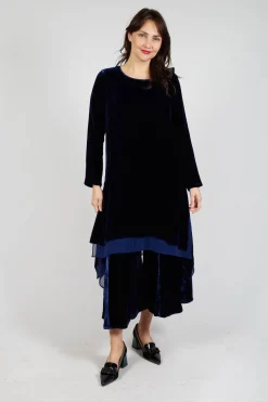 Bianco Levrin Dresses^Sevda Dress in Navy