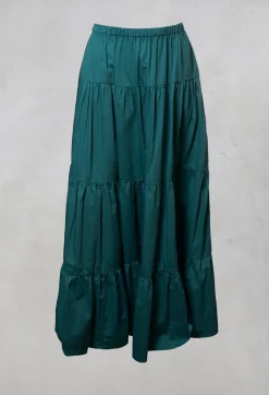 Out of Xile Skirts^Sharm Maxi Gathered Skirt in Teal
