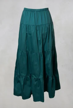 Out of Xile Skirts^Sharm Maxi Gathered Skirt in Teal