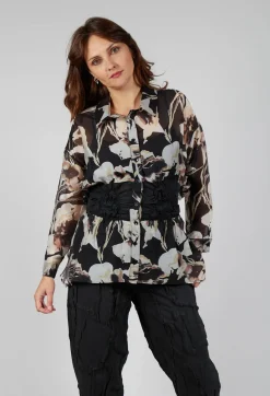 Bize Jackets^Sheer Belated Jacket in Original Print