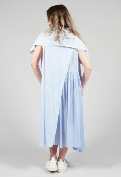Rundholz Mainline Dresses^Sheer Double Vest Dress in Enzian 10% Cloud