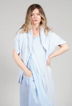 Rundholz Mainline Dresses^Sheer Double Vest Dress in Enzian 10% Cloud