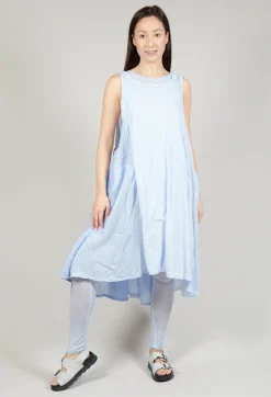 Rundholz Mainline Dresses^Sheer Double Vest Dress in Enzian 10% Cloud