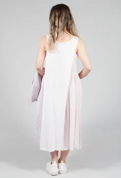 Rundholz Mainline Dresses^Sheer Double Vest Dress in Rose 10% Cloud
