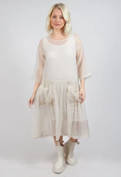Bitte Kai Rand Dresses^Sheer Dress in Cream