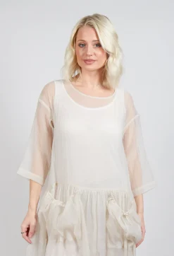 Bitte Kai Rand Dresses^Sheer Dress in Cream