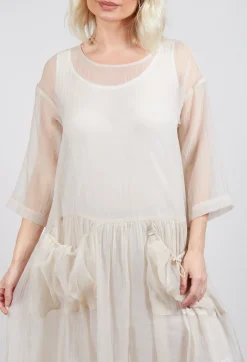 Bitte Kai Rand Dresses^Sheer Dress in Cream