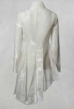 Anett Rostel Jackets^Sheer Jacket in White