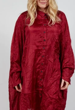 Rundholz Mainline Dresses^Sheer Longline Shirt in Sunset Cloud