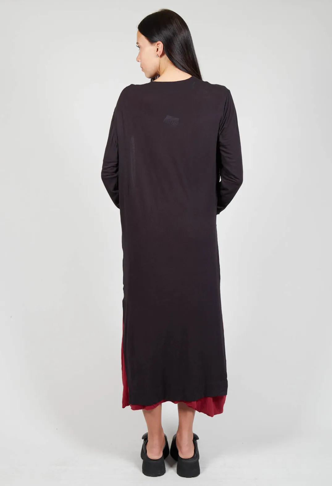 Anett Rostel Cardigans^Sheer Maxi Cardigan in Black