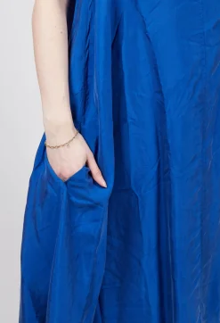 Rundholz Dip Dresses^Sheer Overlay Dress in Royal