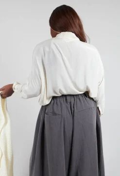 Amici Shirts & Blouses^Sheer Shirt in Cream