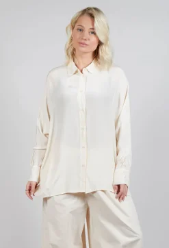 Amici Shirts & Blouses^Sheer Shirt in Cream
