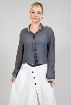 Umit Unal Shirts & Blouses^Sheer Shirt in Original Grey