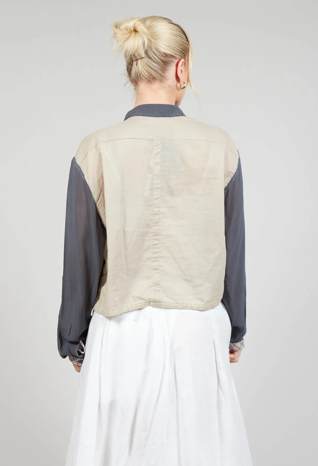 Umit Unal Shirts & Blouses^Sheer Shirt in Original Grey