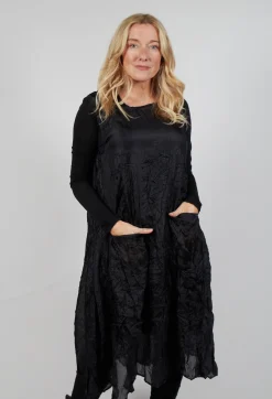 Rundholz Mainline Dresses^Sheer Sleeveless Dress in Black