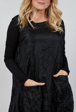 Rundholz Mainline Dresses^Sheer Sleeveless Dress in Black