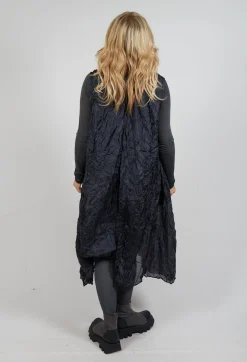 Rundholz Mainline Dresses^Sheer Sleeveless Dress in Slate Cloud