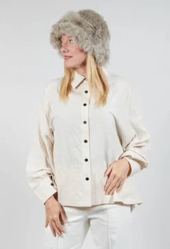 Dom Goor Hats^Sherling Bucket Hat in Sandstone