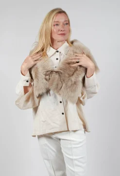 Dom Goor Scarves^Sherling Toscana Scarf in Amber