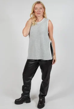 Annette Gortz Tops^Shi Knit Top in Fog