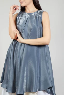 Sfizio Dresses^Shift Dress in Blue