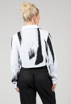 Sarah Pacini Cardigans^Shirt Cardigan in White