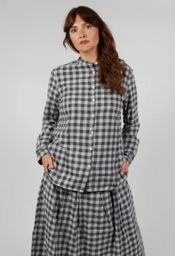 Hannoh Wessel Shirts & Blouses^Shirt Cosma in Grey Check