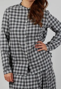 Hannoh Wessel Shirts & Blouses^Shirt Cosma in Grey Check